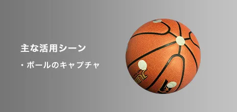 固形マーカーを付けられない対象のキャプチャー イメージ