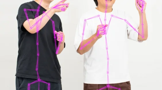 指まで高精度に撮れるマーカーレスCaputry