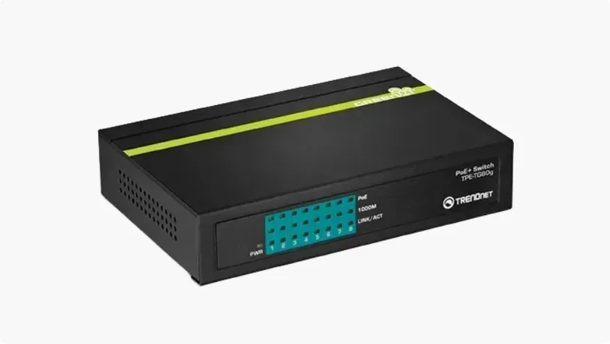 Ethernetカメラシステムの接続・同期機器
