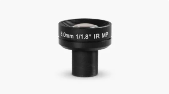 8mm F#1.8 レンズ